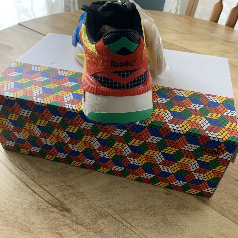 PUMA x Rubik's RS-X3 Rubik's Cube Low-Top Sneakers - Picture 7 of 8